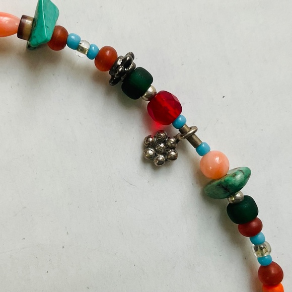 Handmade Multi Stone bracelet 7” - Picture 4 of 6